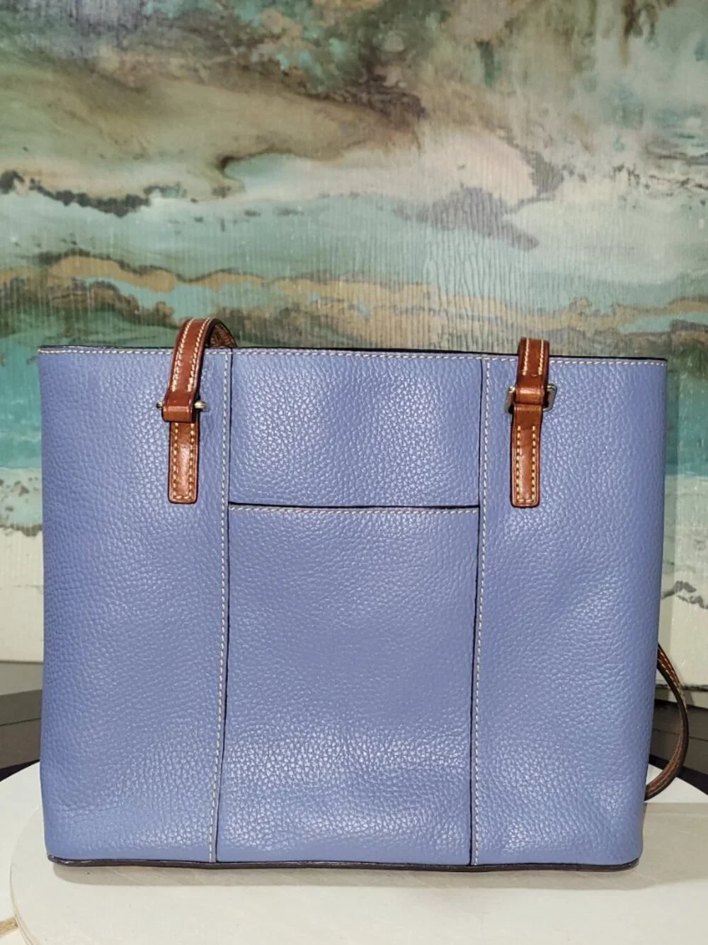 Dooney & Bourke  Small Lexington Shopper - Blue (Jeans)  [HL Item #HL10]